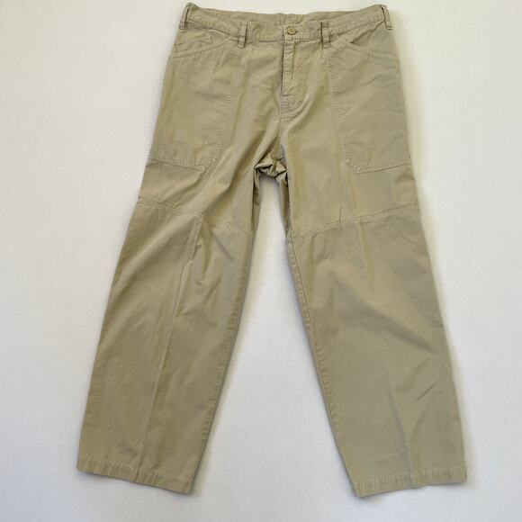 Patagonia Pants Mens 35 Tan Organic Outdoor Casual Workwear Sustainable Basic - Picture 1 of 9